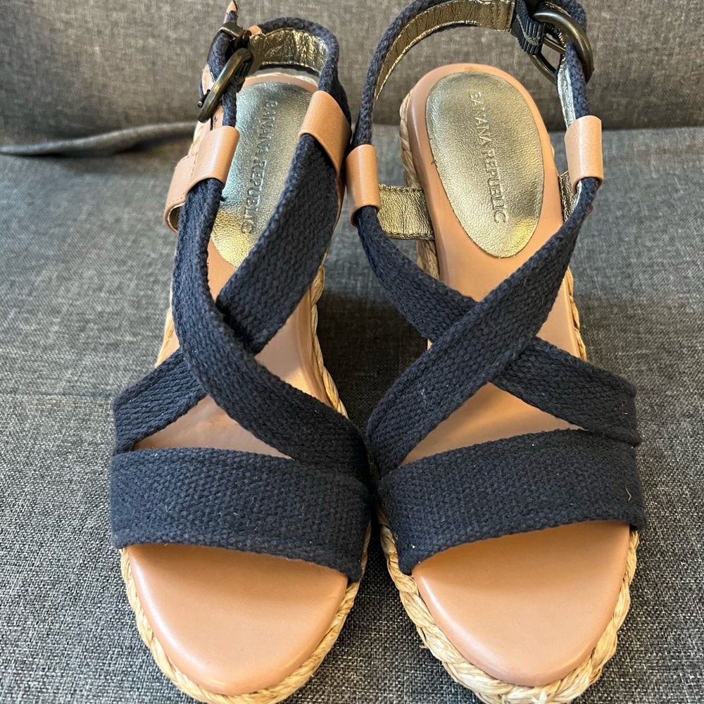 Banana Republic Mirra Espadrille Wedges